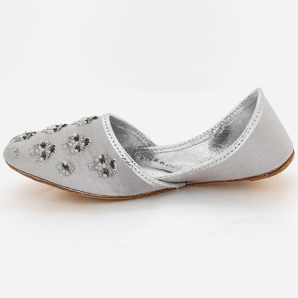 Mens "USHER" Leather Embellished Indian Khussa - Image 4