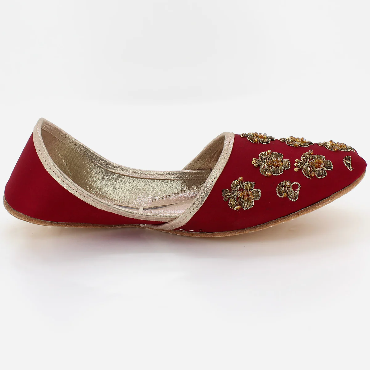 Mens "USHER" Leather Embellished Indian Khussa - Image 2