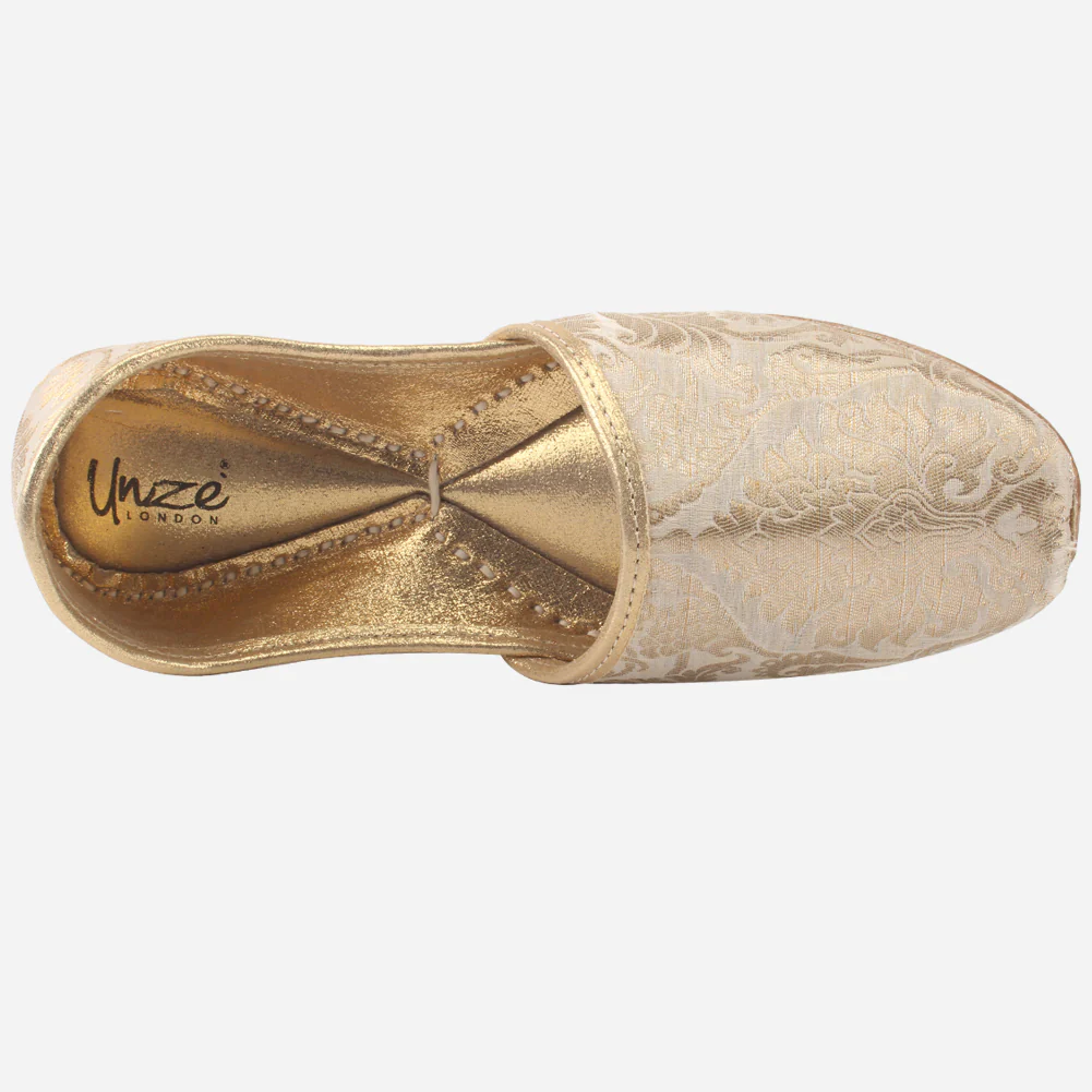 Mens "VAHE" Handmade Jacquard Indian Khussa - Image 4
