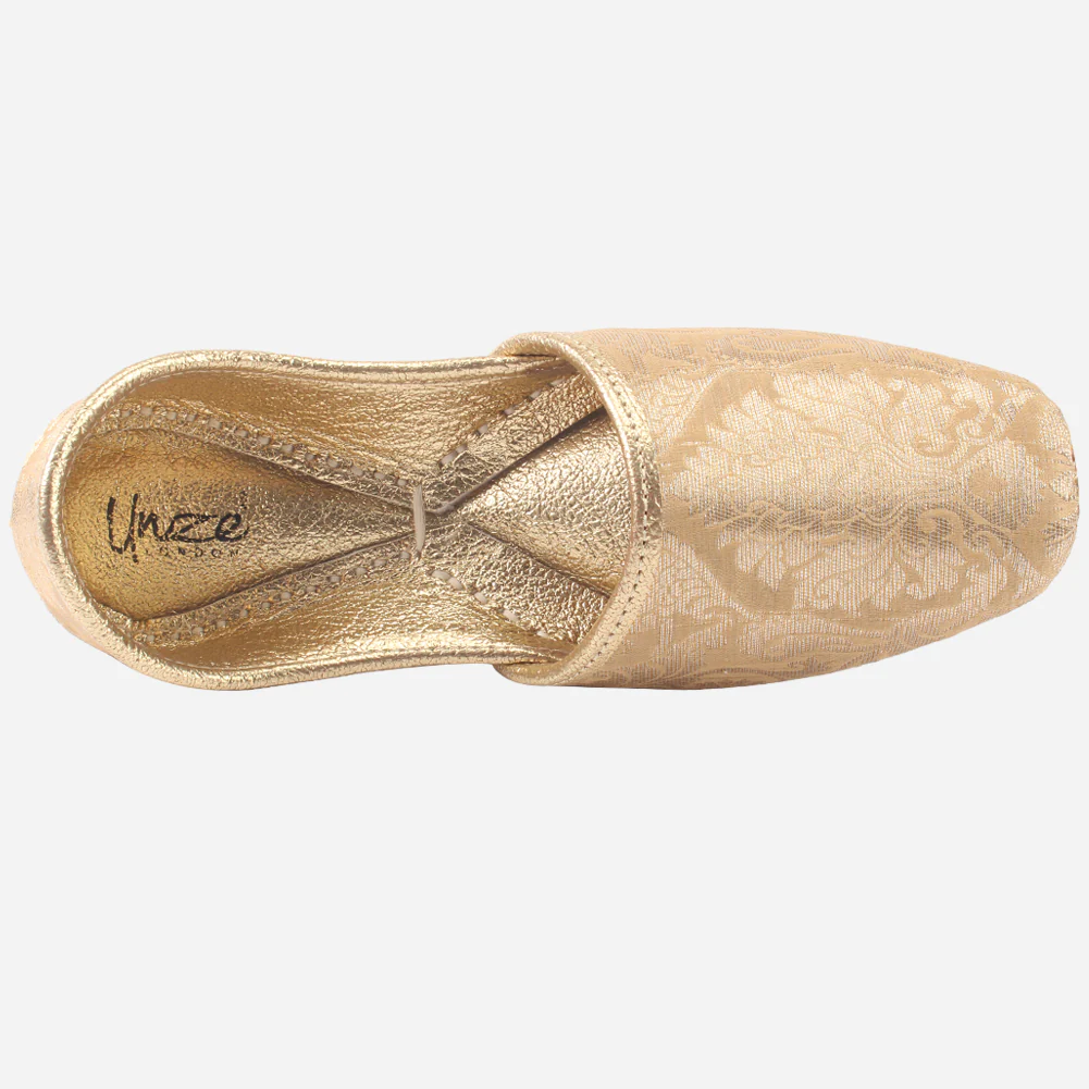 Mens "VAHE" Handmade Jacquard Indian Khussa - Image 4