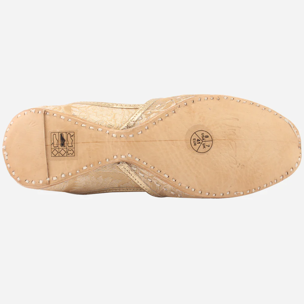 Mens "VAHE" Handmade Jacquard Indian Khussa - Image 5