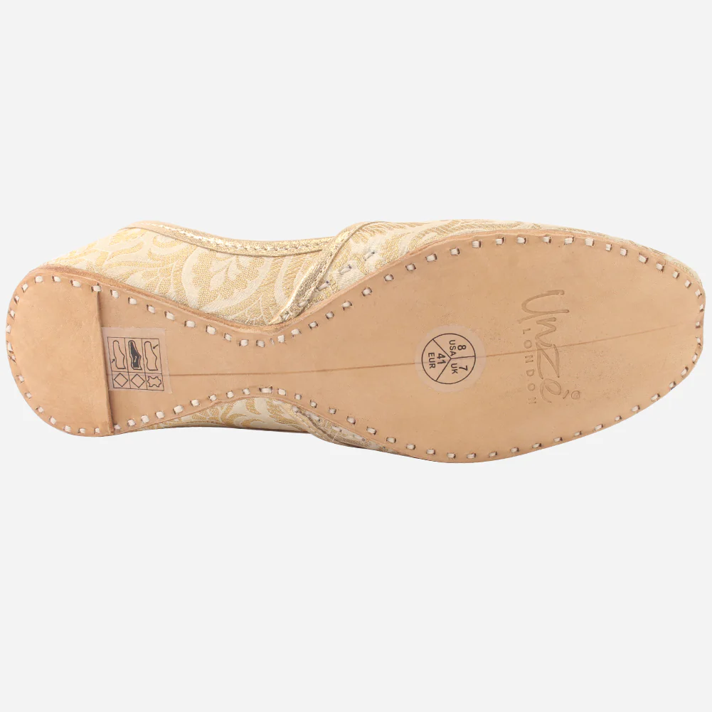 Mens "VAIL" Handmade Indian Khussa Pumps - Image 5