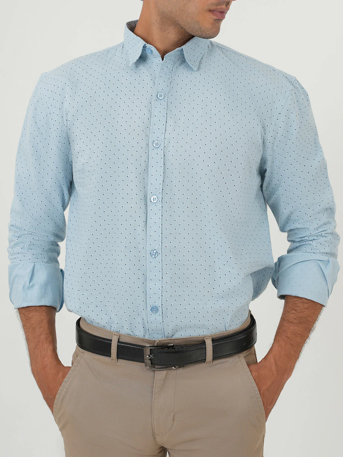 "NAPEZI" Classic Regular Fit Casual Shirt - Image 4