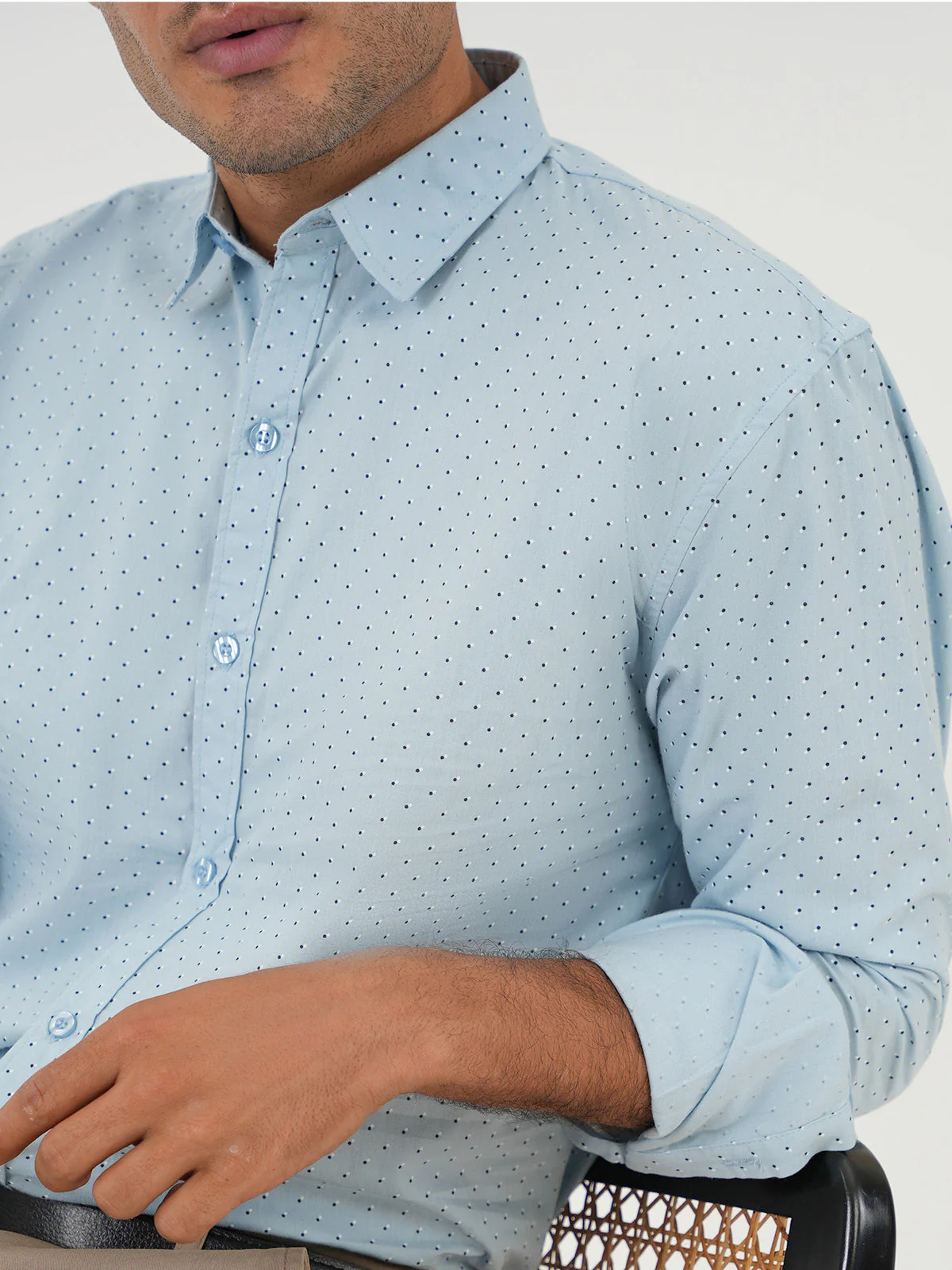 "NAPEZI" Classic Regular Fit Casual Shirt - Image 5