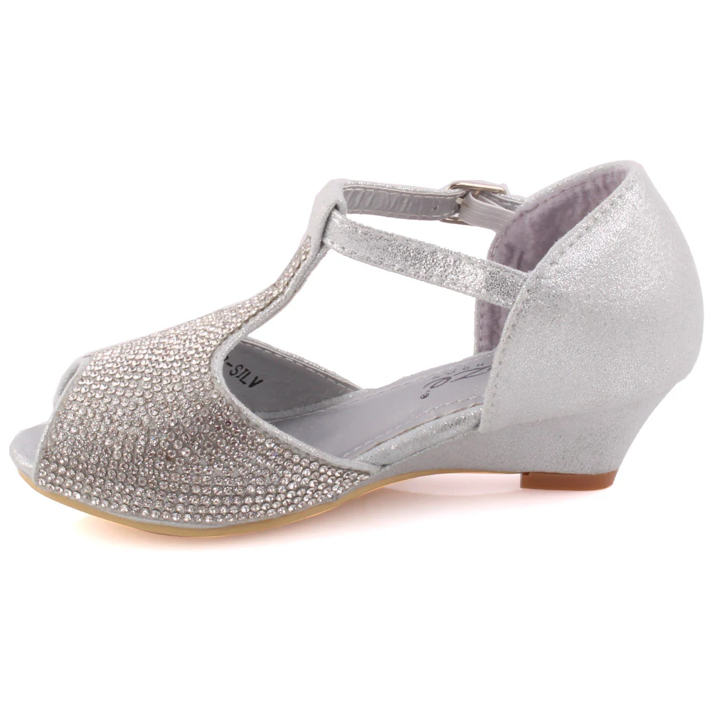New " chase" rhinestone embellished open toe sandals - Image 3