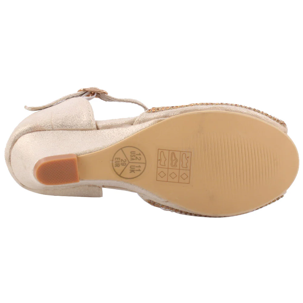 New "Rylee" Adorned Open Toe Sandals - Image 5