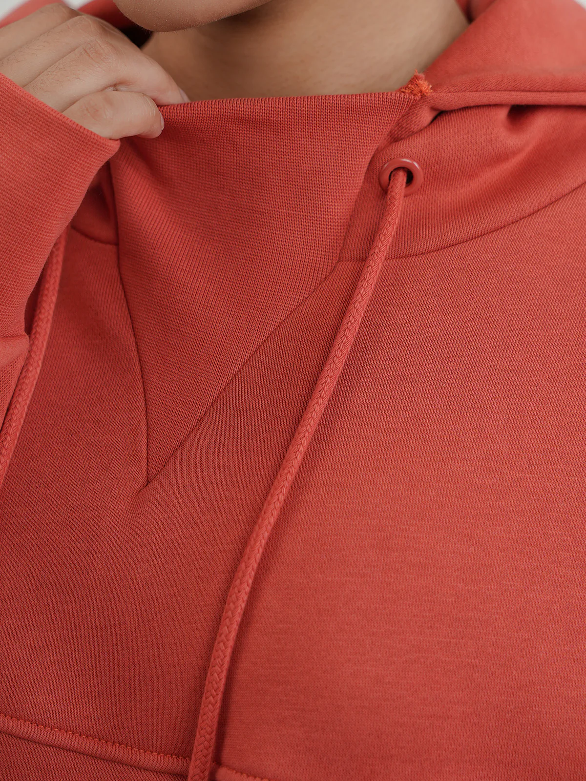 "NHUCHA" Trendy Cut &amp; Sew Fleece Hoodie - Image 4