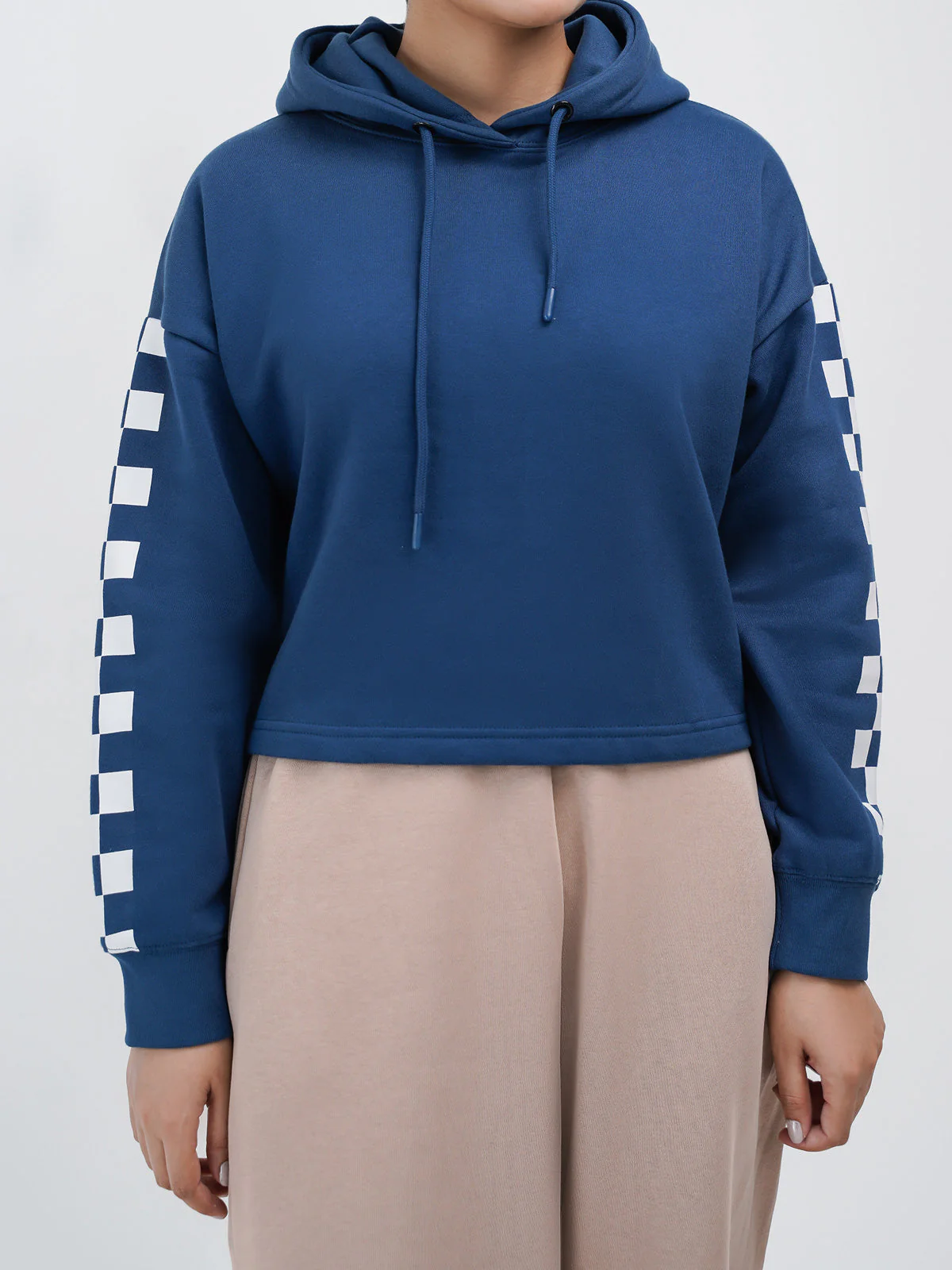 "ORSINO" Cropped Designer Hoodie - Image 2
