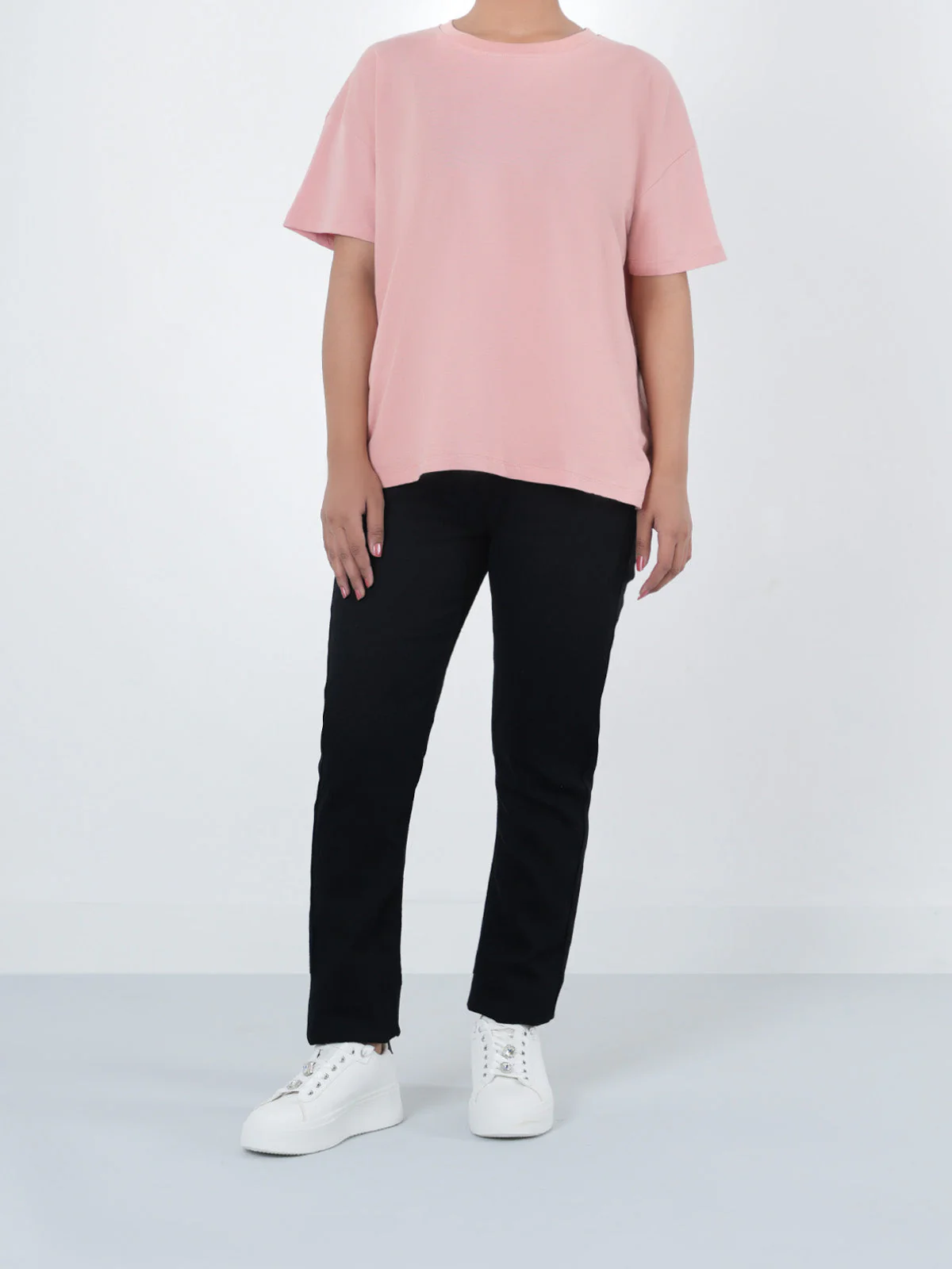 "REIDAR" Drop Shoulder Basic T-Shirt