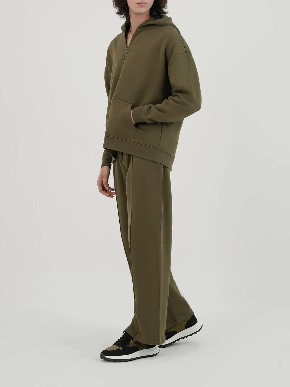 "ROGIER" Soft Basic Fleece Track Suit - Image 2