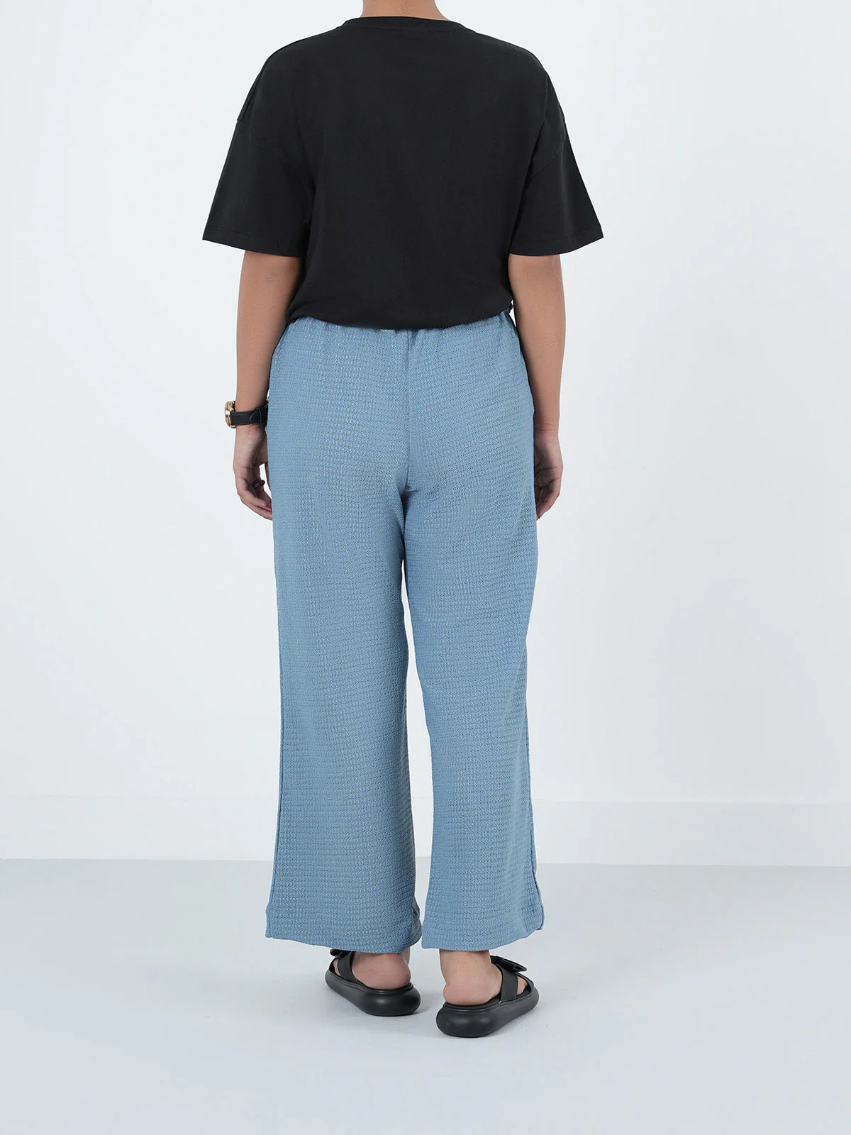 "SEONG" Classic Regular Fit Woven Trouser - Image 4
