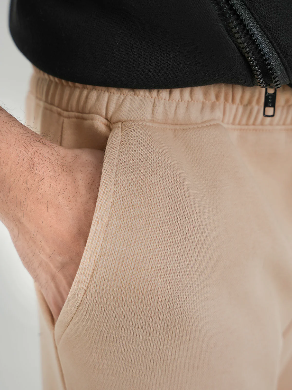 "SILVIJN" Graphic Regular Fit Fleece Trousers - Image 3