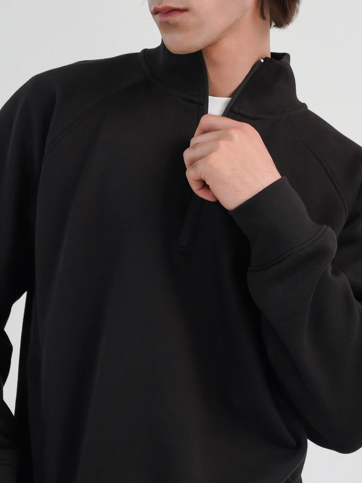 "STANKO" Casual Fleece Zipper Sweatshirt - Image 5