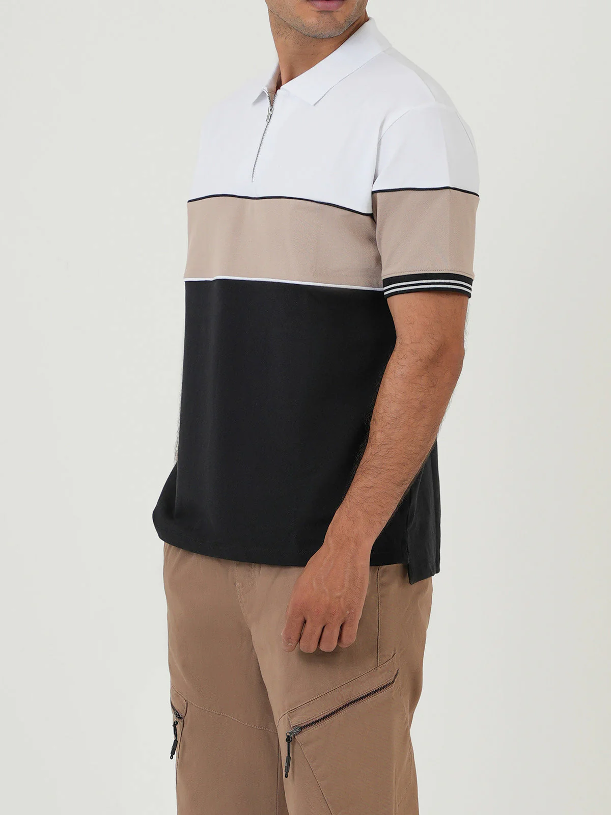 "TOLLAK" Stylish Regular Fit Polo Shirt - Image 3