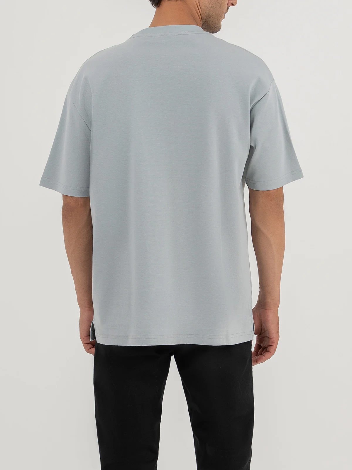 "TRINH" Casual Drop Shoulder T-Shirt - Image 5