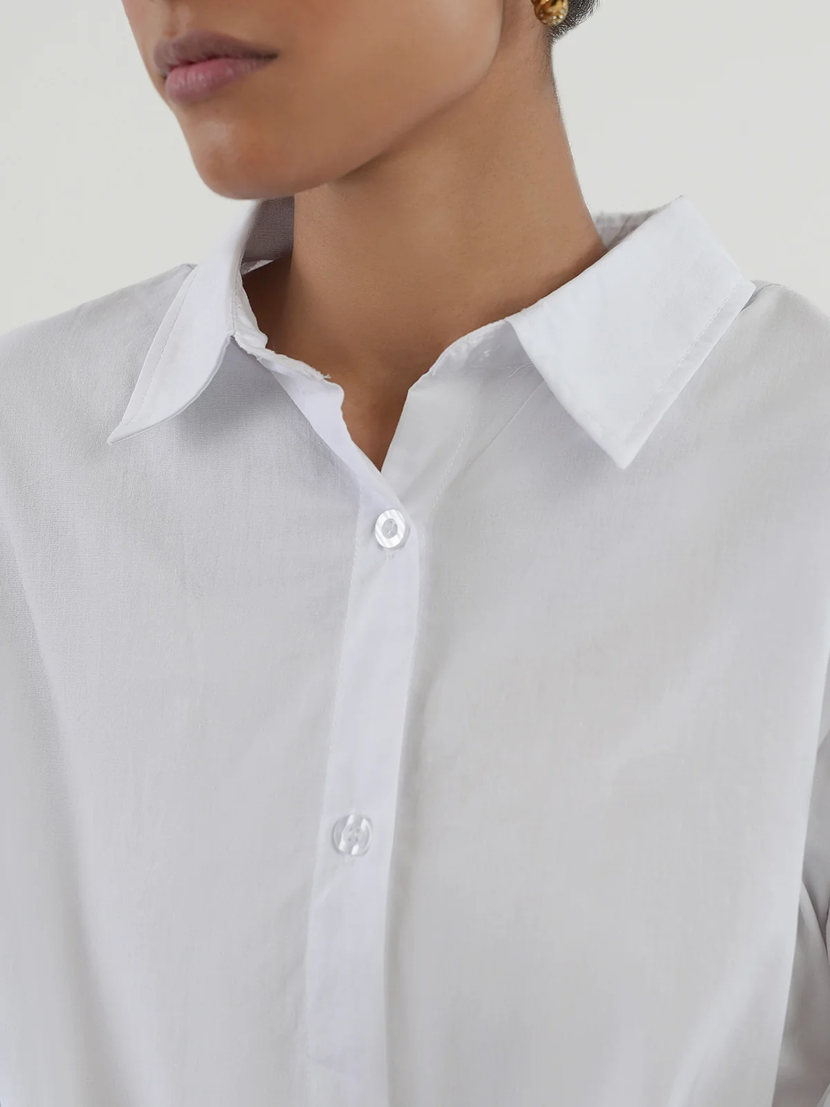 "TYIPA" Classic Regular Fit Cotton Top - Image 5