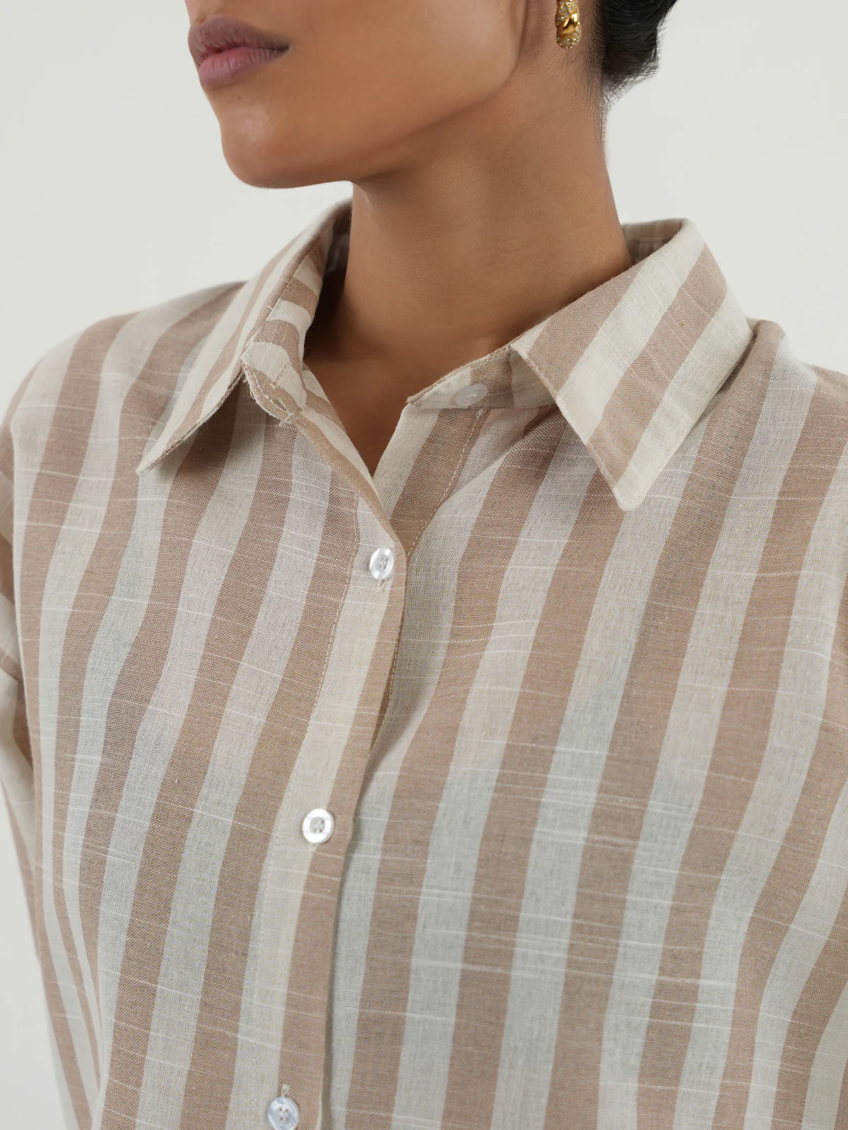 "VERDI" Regular Fit Cotton Top - Image 5