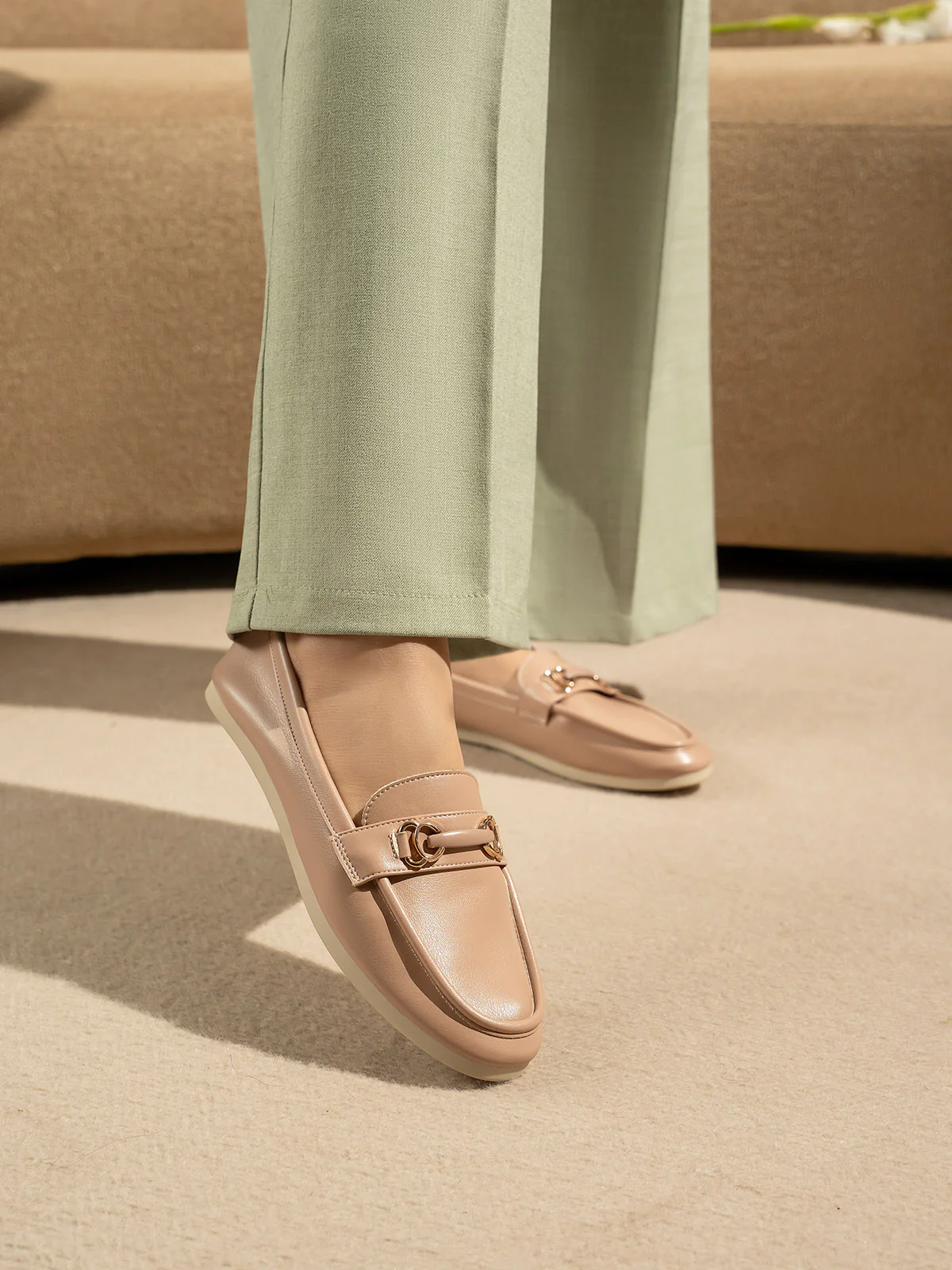 Women "ABIGAIL" Convenient Slip On Moccasins - Image 3