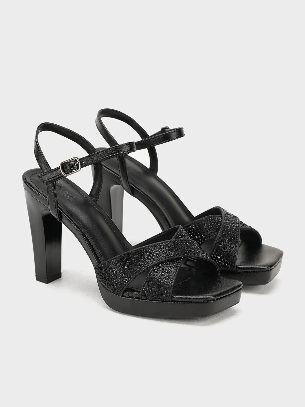 Women "ACHAVA" Glamorous Block Heel Sandals - Image 4