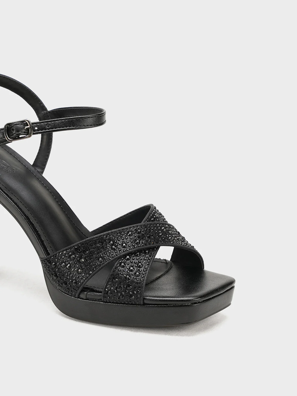 Women "ACHAVA" Glamorous Block Heel Sandals - Image 7