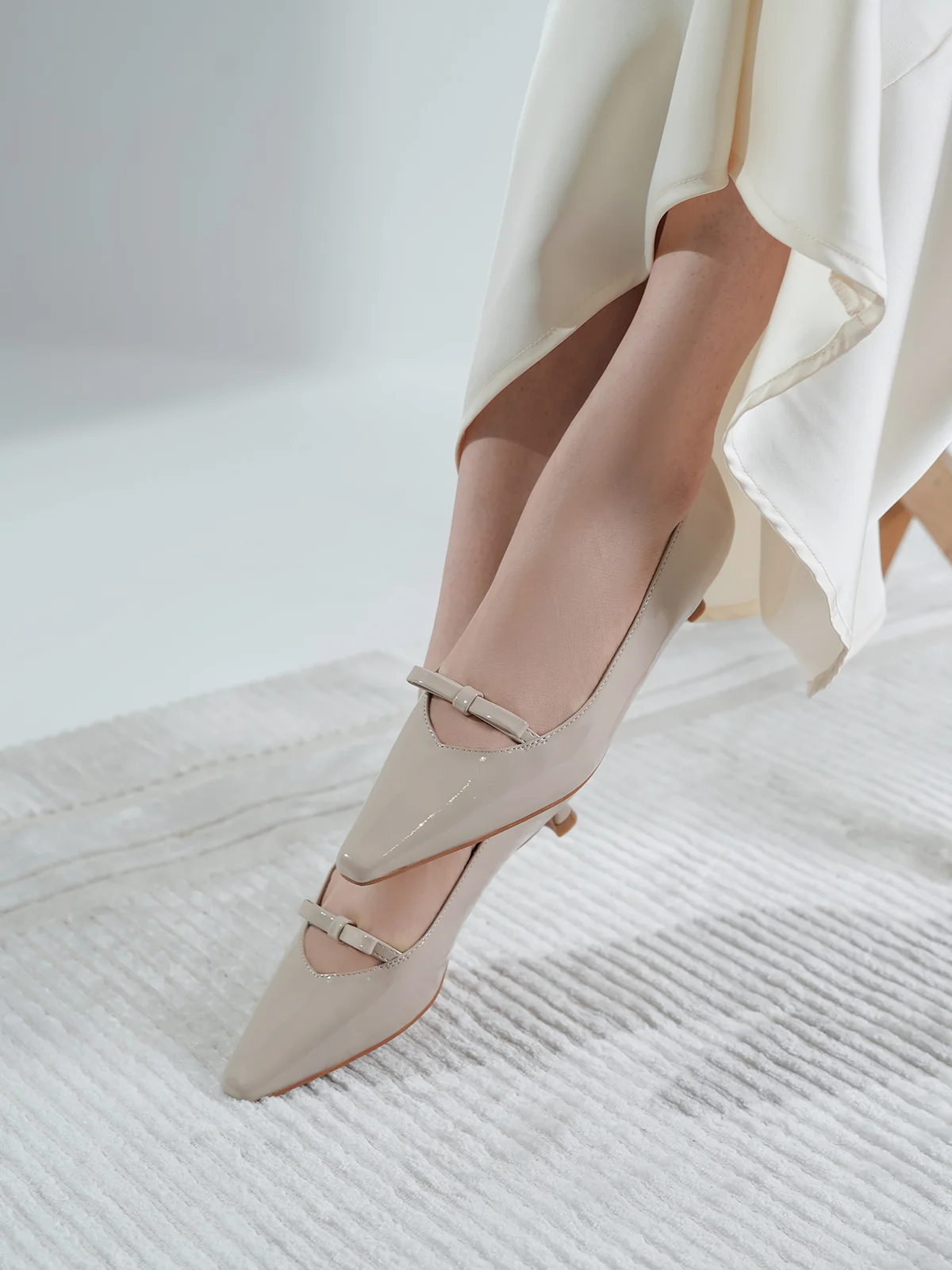 Women "ADELIA" Pointed Toe Court Shoes - Image 10