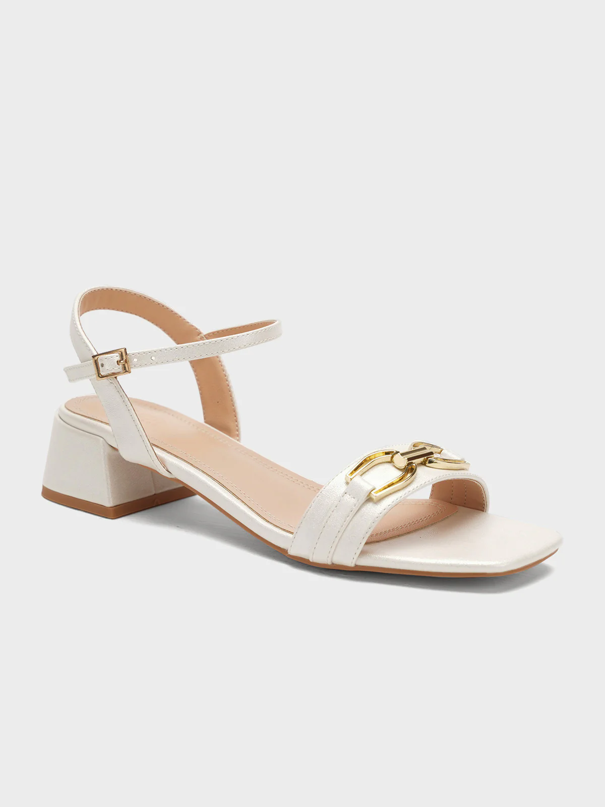 Women "AEXTER" Block Heel Buckle Sandals - Image 2