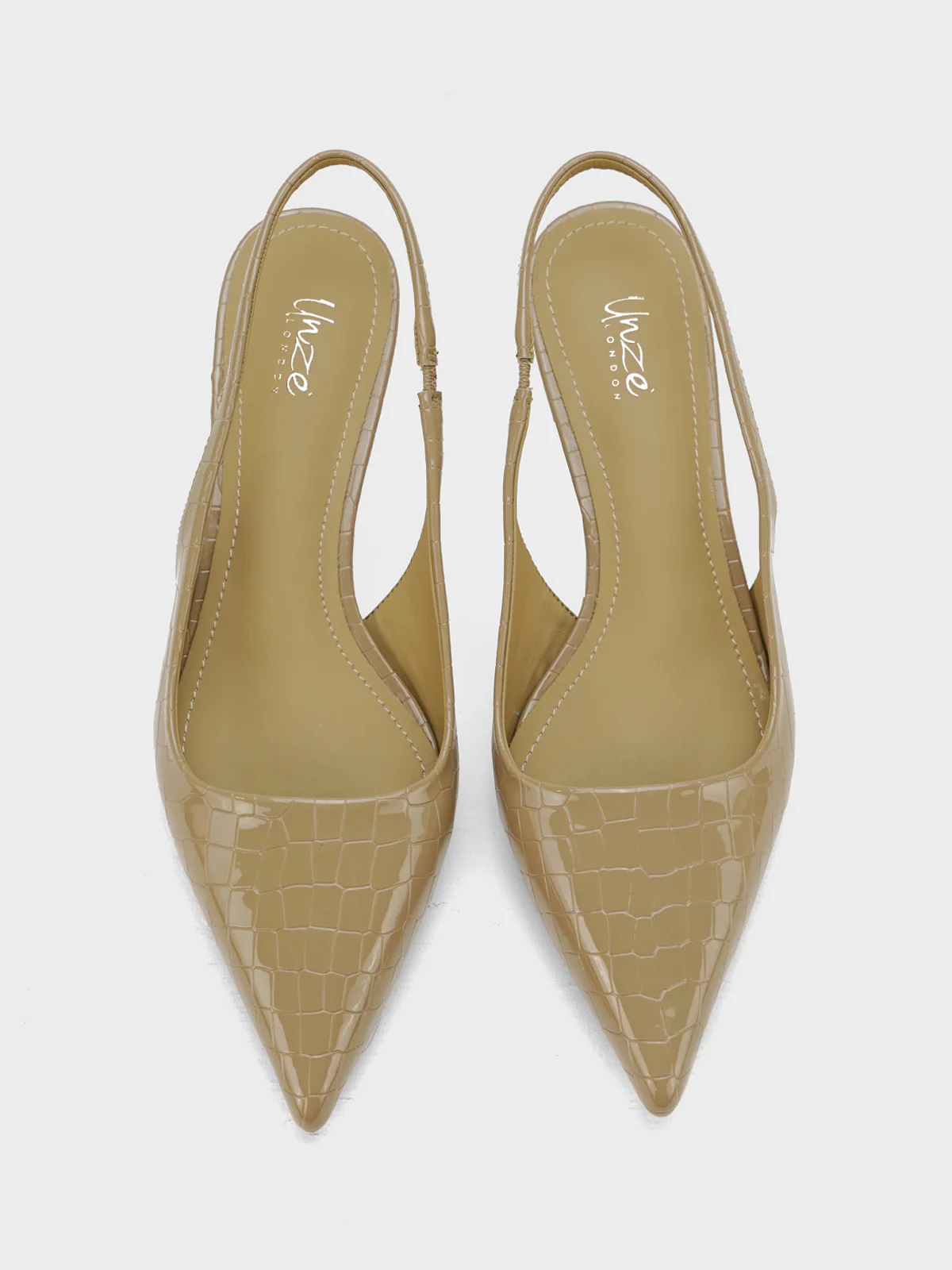 Women "AHSOKA" Point Toe Slingback Sandals - Image 6