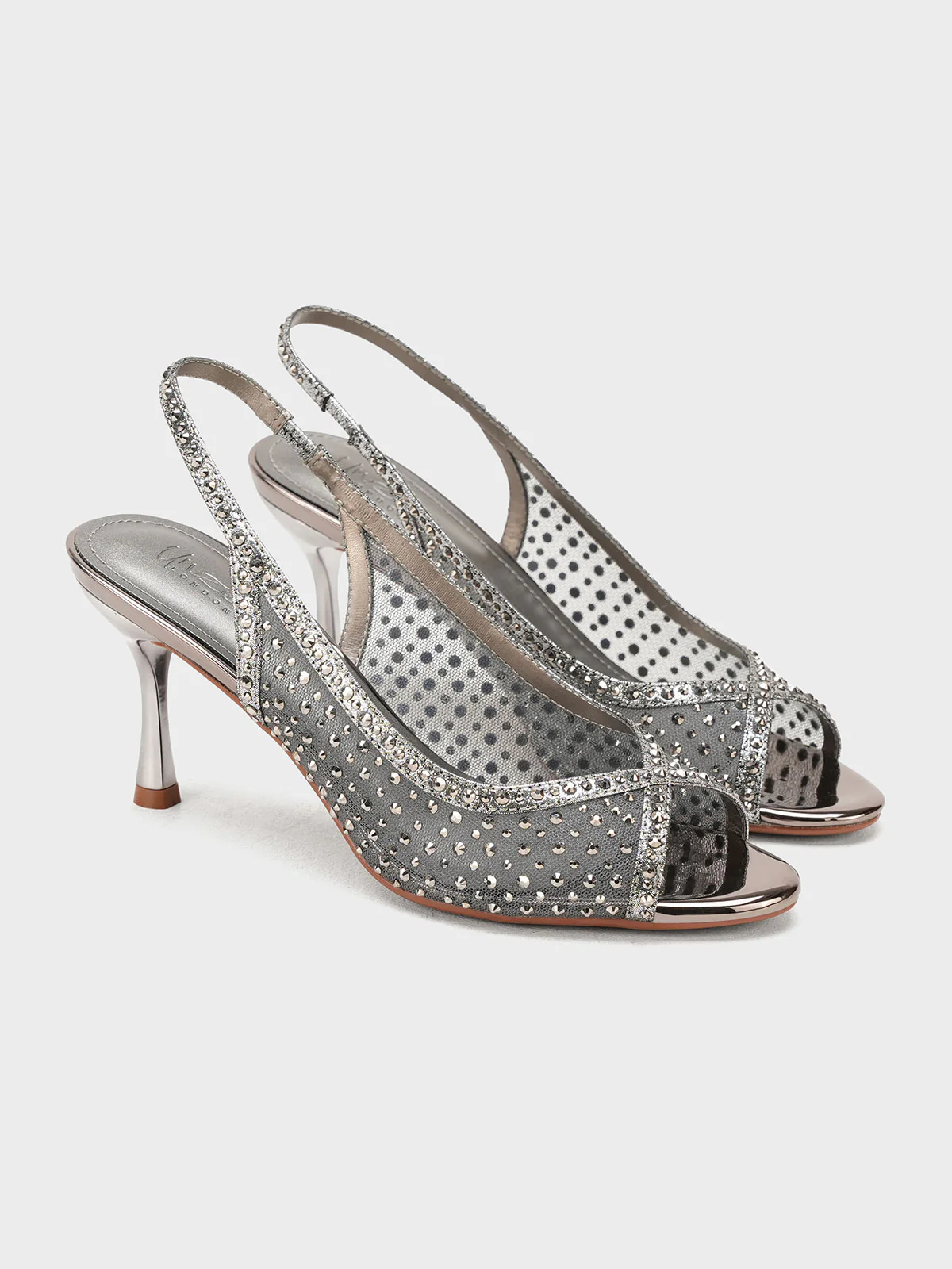 Women "AHUVA" Stylish Open Toe Heel Sandals - Image 4
