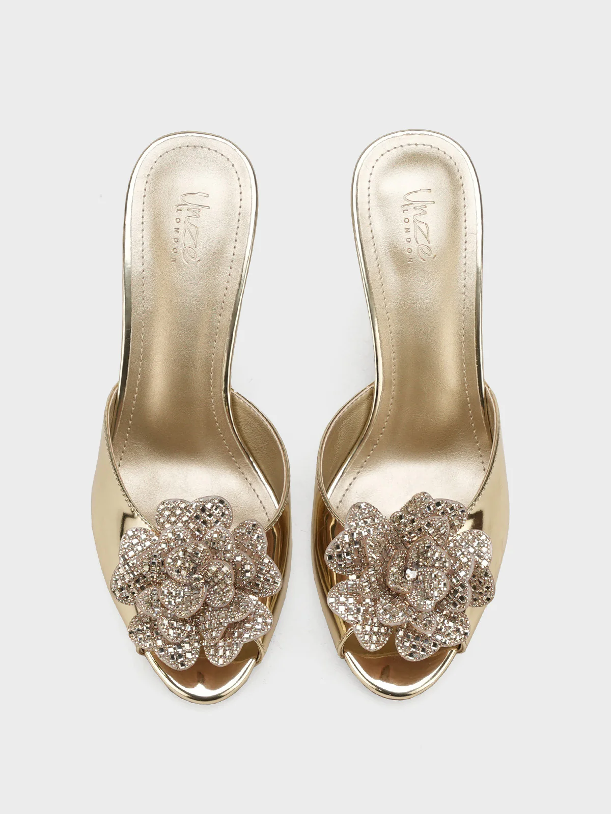 Women "ALOHA" Charm Fancy Heel Sandals - Image 6