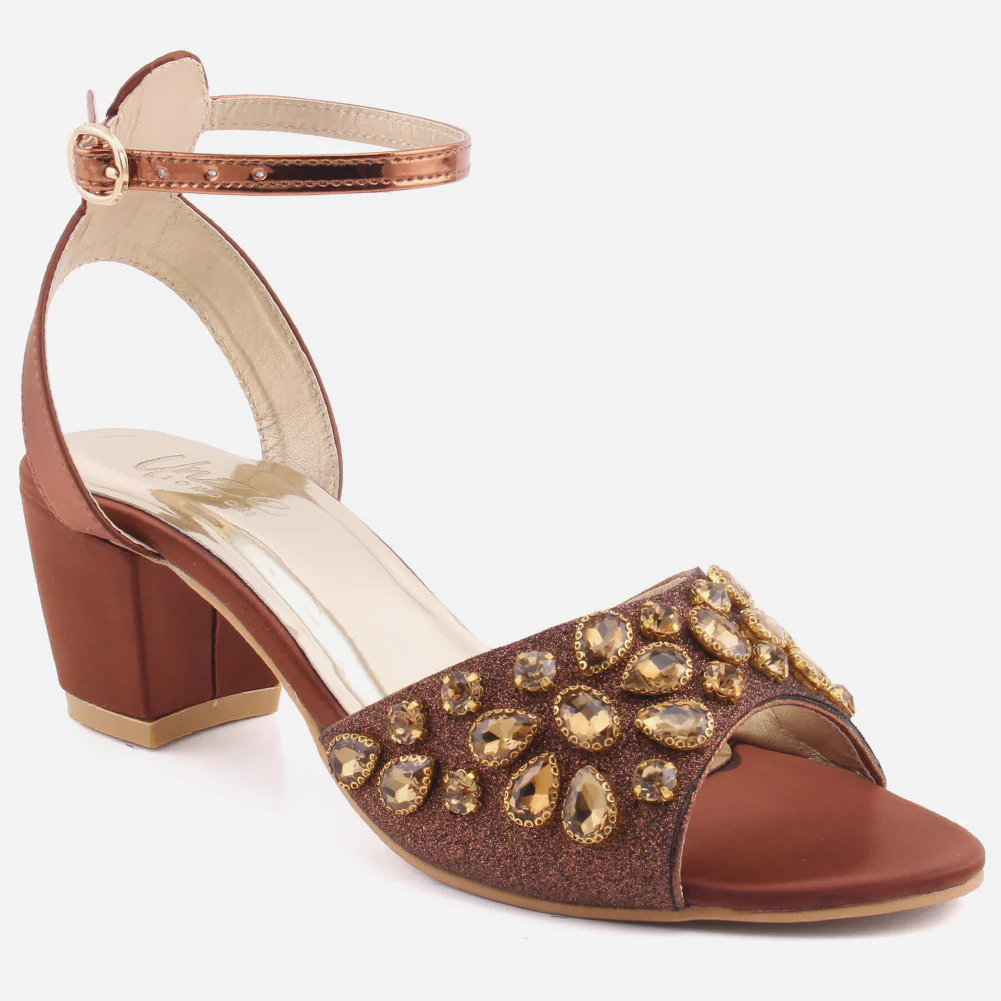 Women "AMELA" Glittering Bridal Sandals