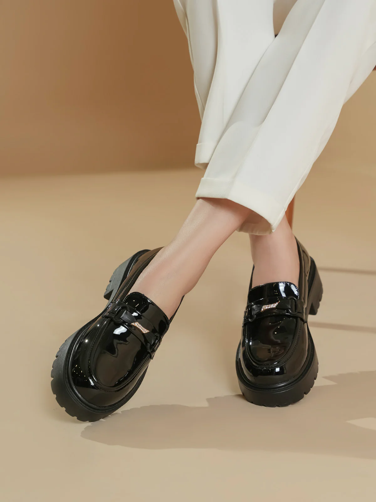 Women "ANAVIA" Classy Look Loafers - Image 6