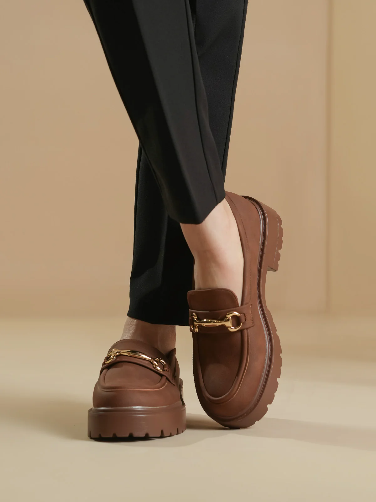 Women "ANCHOR" Simple Design Moccasins - Image 6