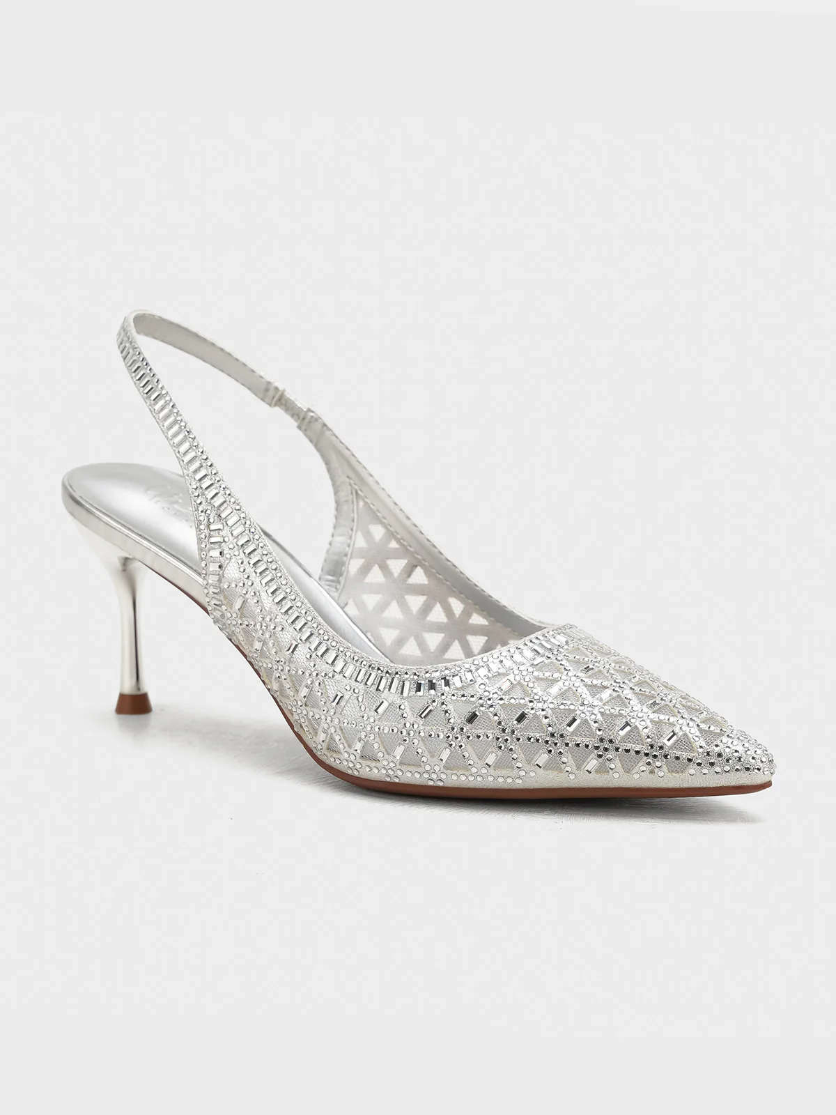 Women "ANNA" Elegant Fancy Heel Sandals - Image 2