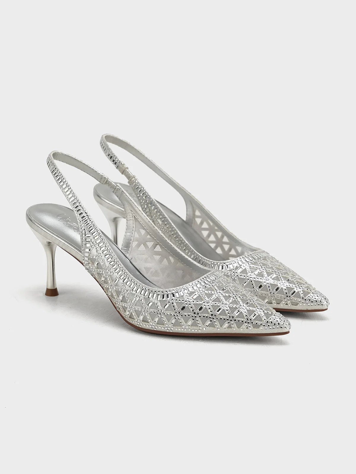 Women "ANNA" Elegant Fancy Heel Sandals - Image 4