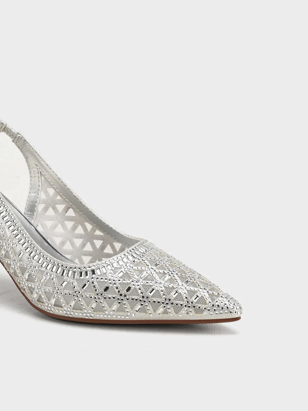 Women "ANNA" Elegant Fancy Heel Sandals - Image 7