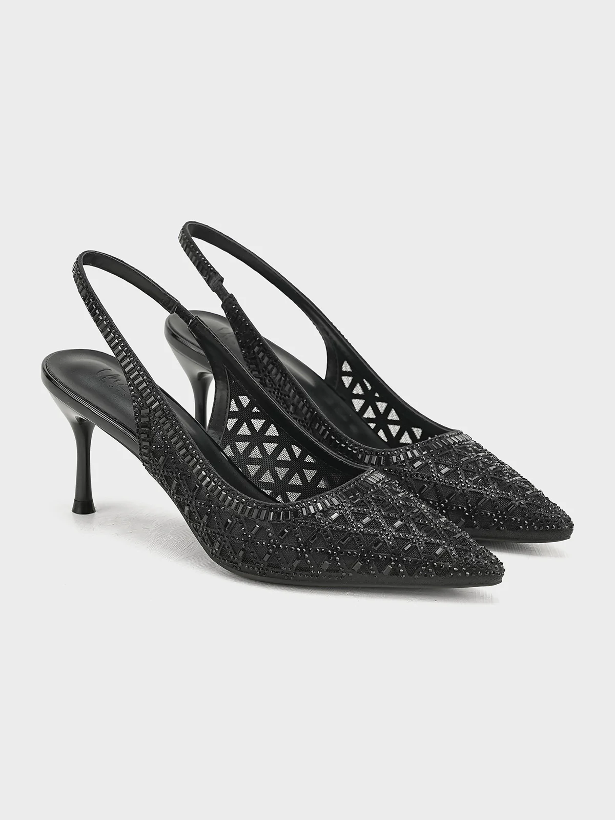 Women "ANNA" Elegant Fancy Heel Sandals - Image 4