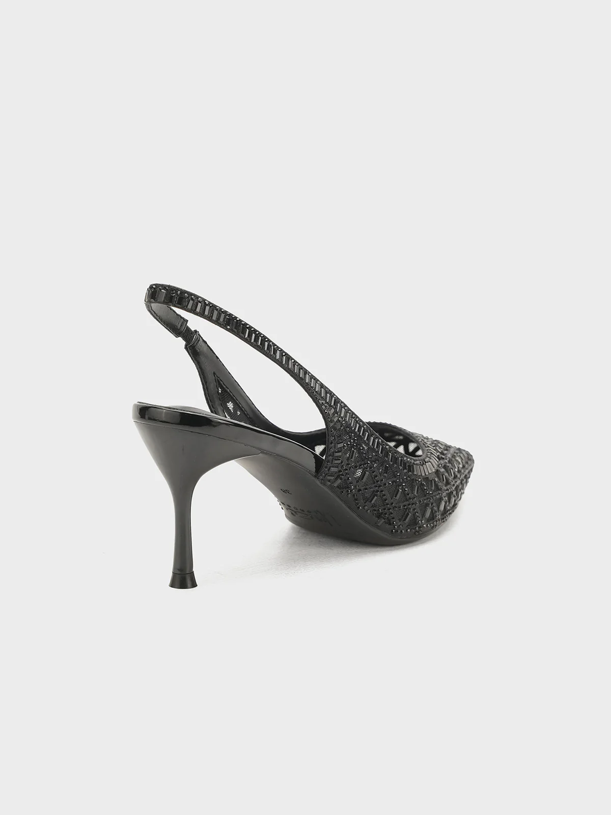 Women "ANNA" Elegant Fancy Heel Sandals - Image 5