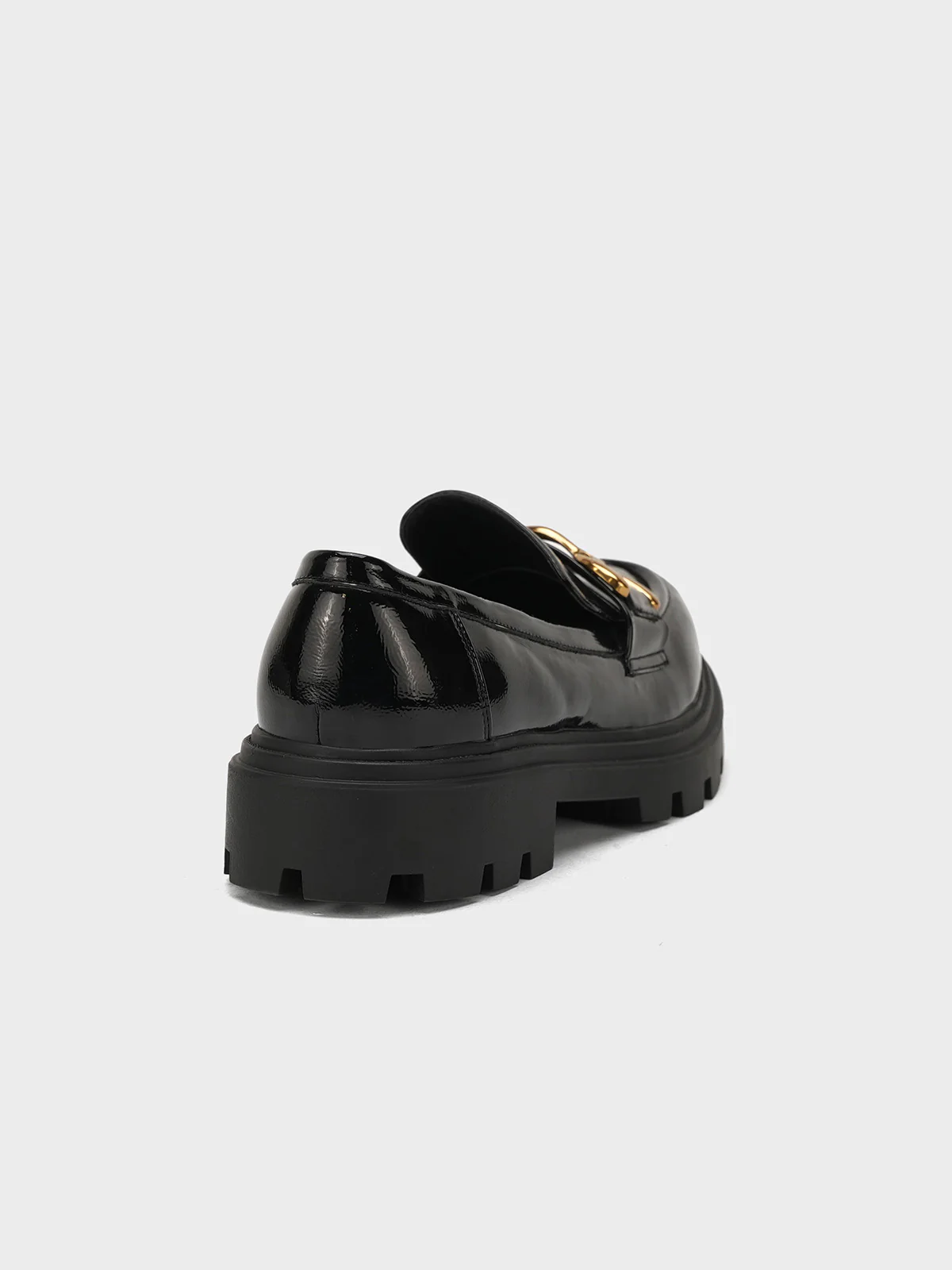 Women "APICHU" Glossy Perfect Loafer Shoes - Image 5