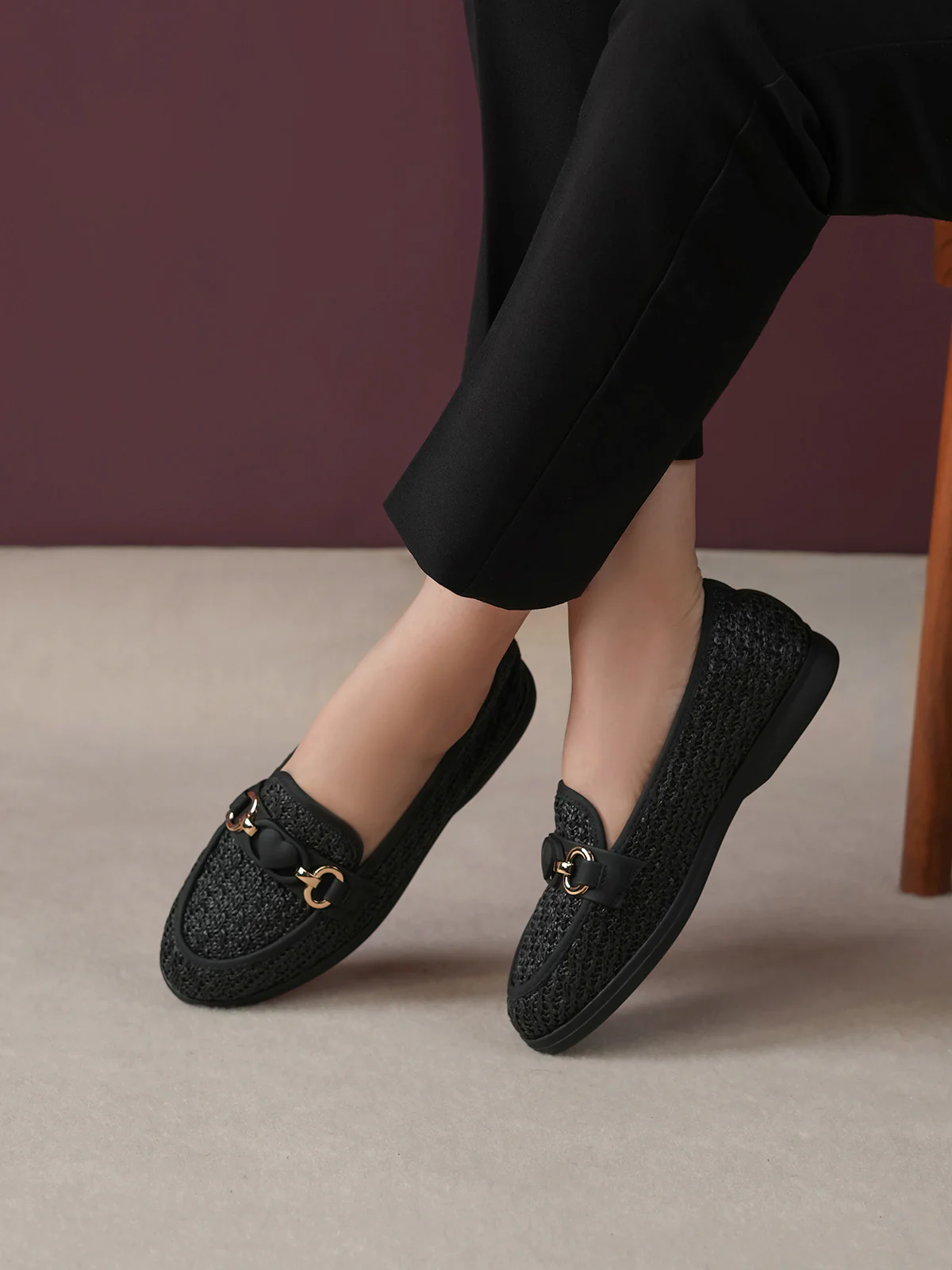 Women "ARAYNA" Unique Design Ballerinas - Image 6