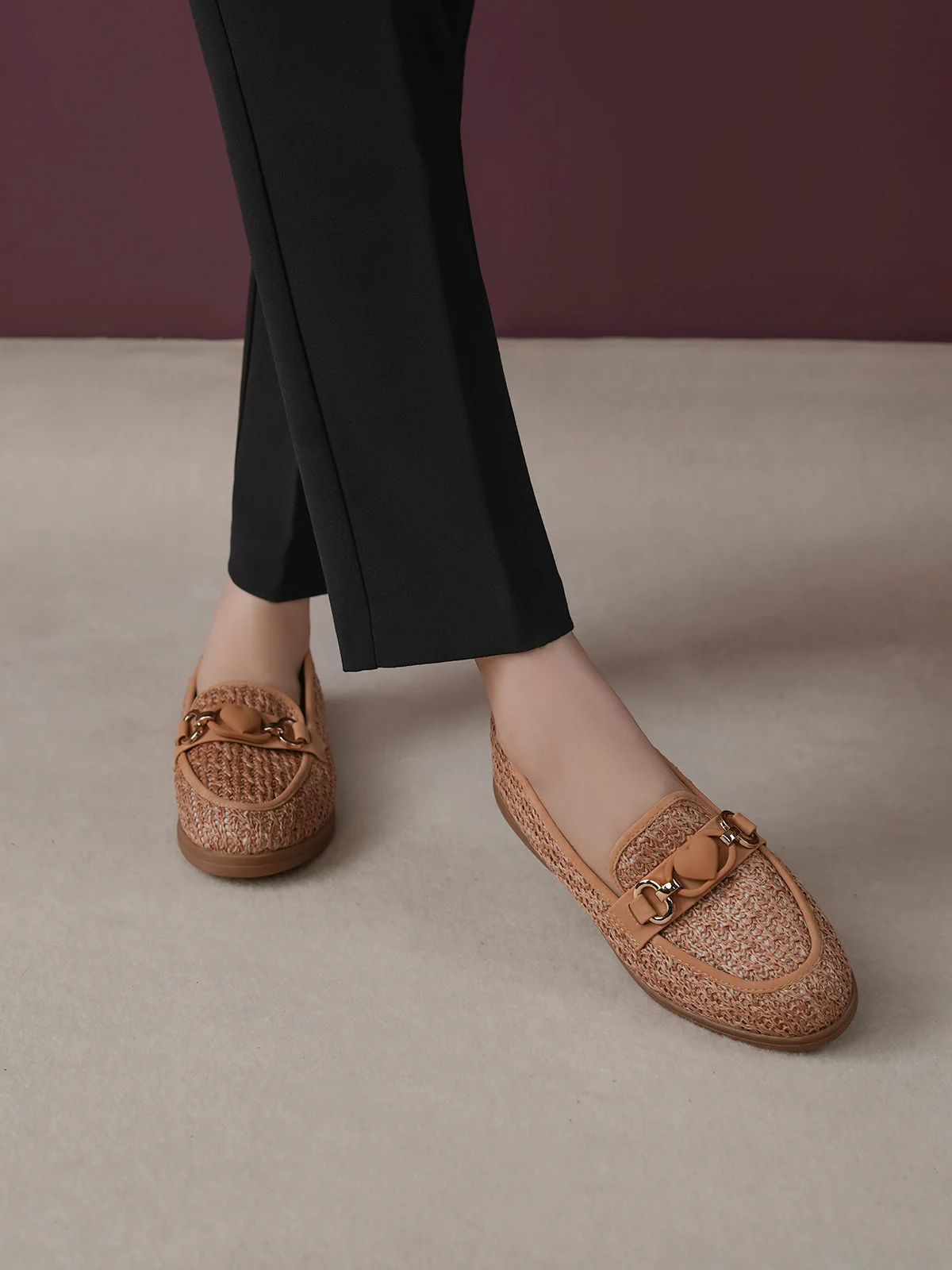 Women "ARAYNA" Unique Design Ballerinas - Image 10