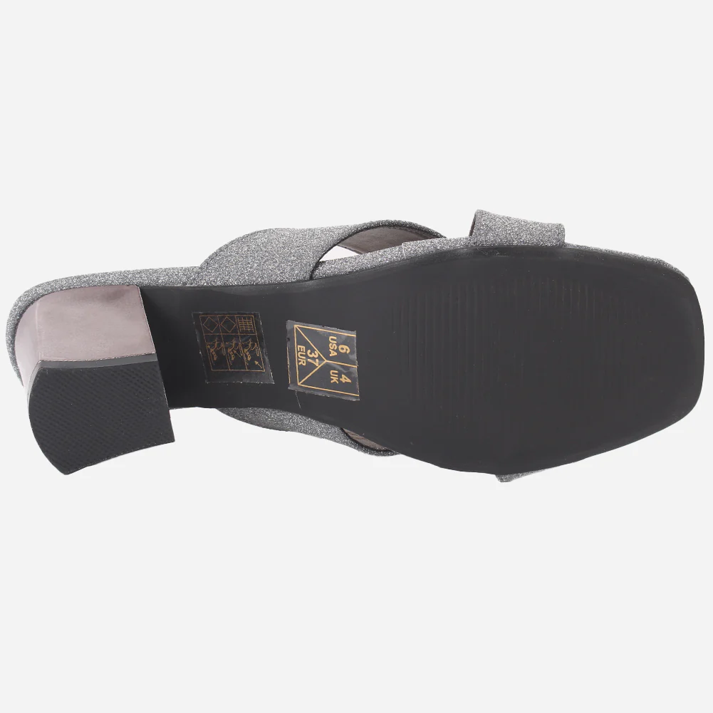 Women "ARIA" Block Heel Slip On Sandals - Image 5