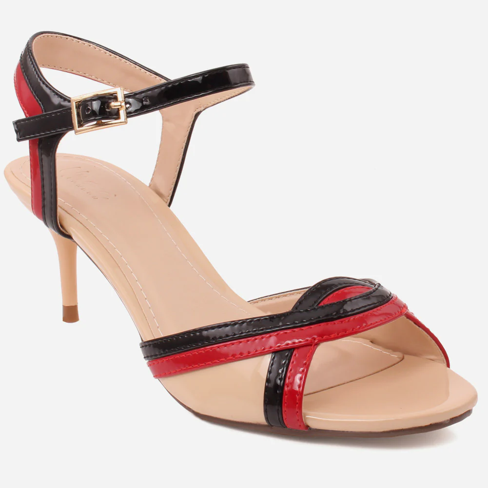 Women "ARIA" Casusl Two Tone Sandals
