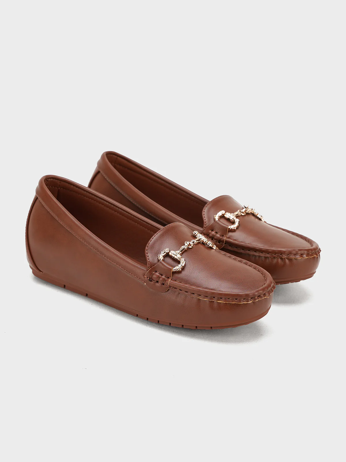 Women "ARICIN" Medium Heel Moccasins - Image 4
