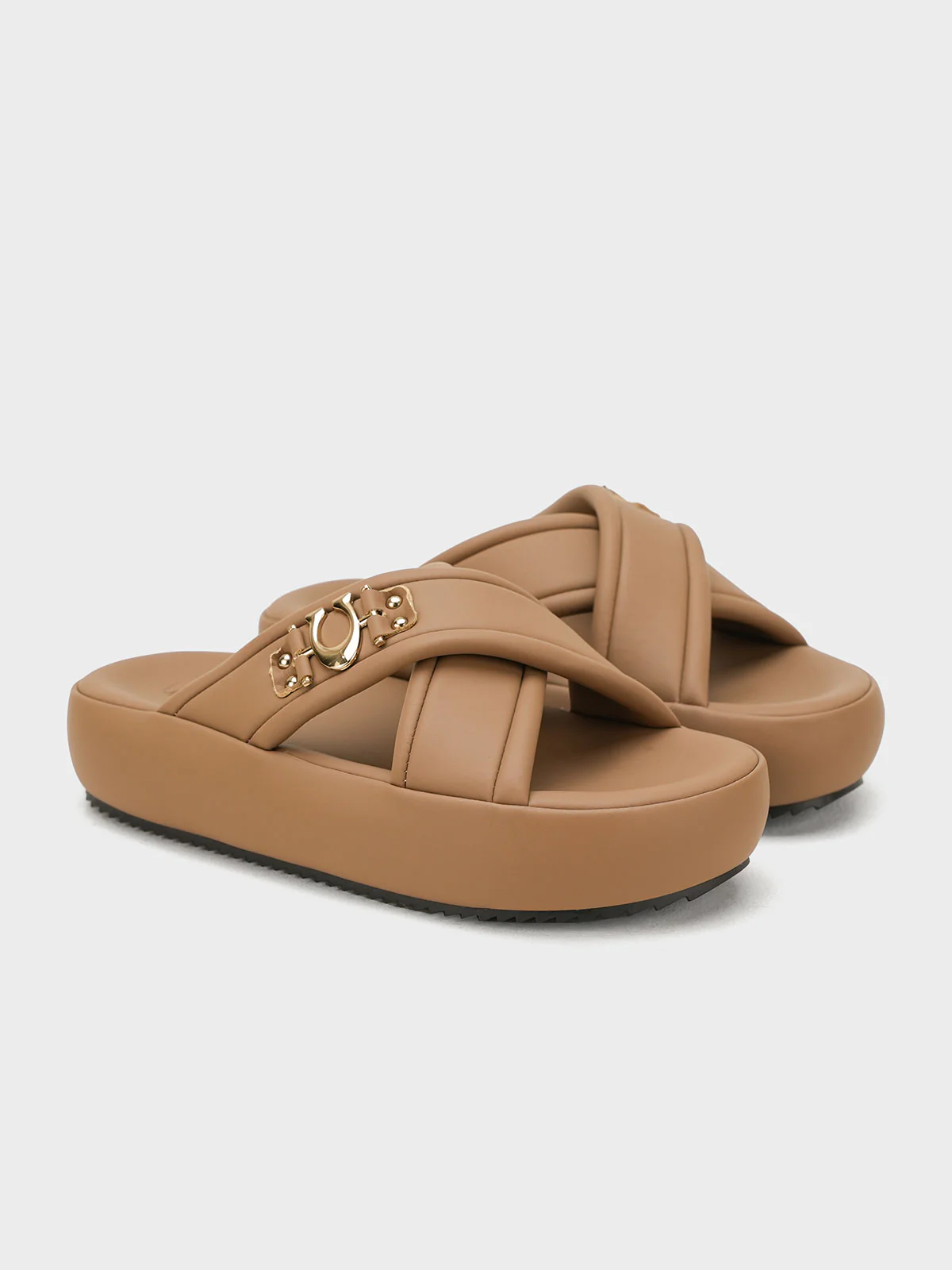 Women "ARRIGO" Stylish Cross Straps Slippers - Image 2