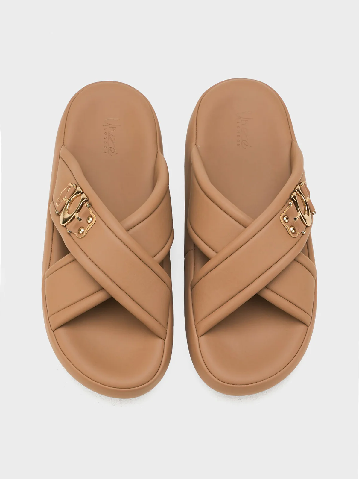 Women "ARRIGO" Stylish Cross Straps Slippers - Image 6