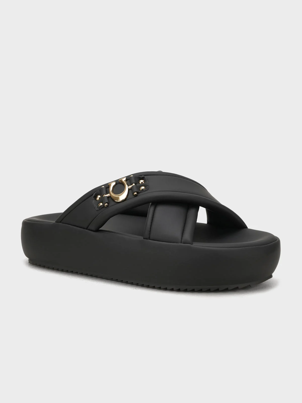 Women "ARRIGO" Stylish Cross Straps Slippers