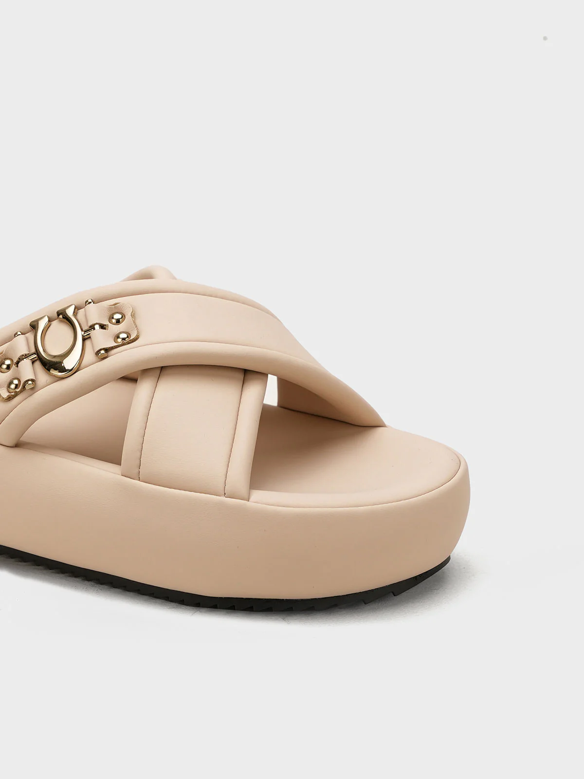 Women "ARRIGO" Stylish Cross Straps Slippers - Image 4