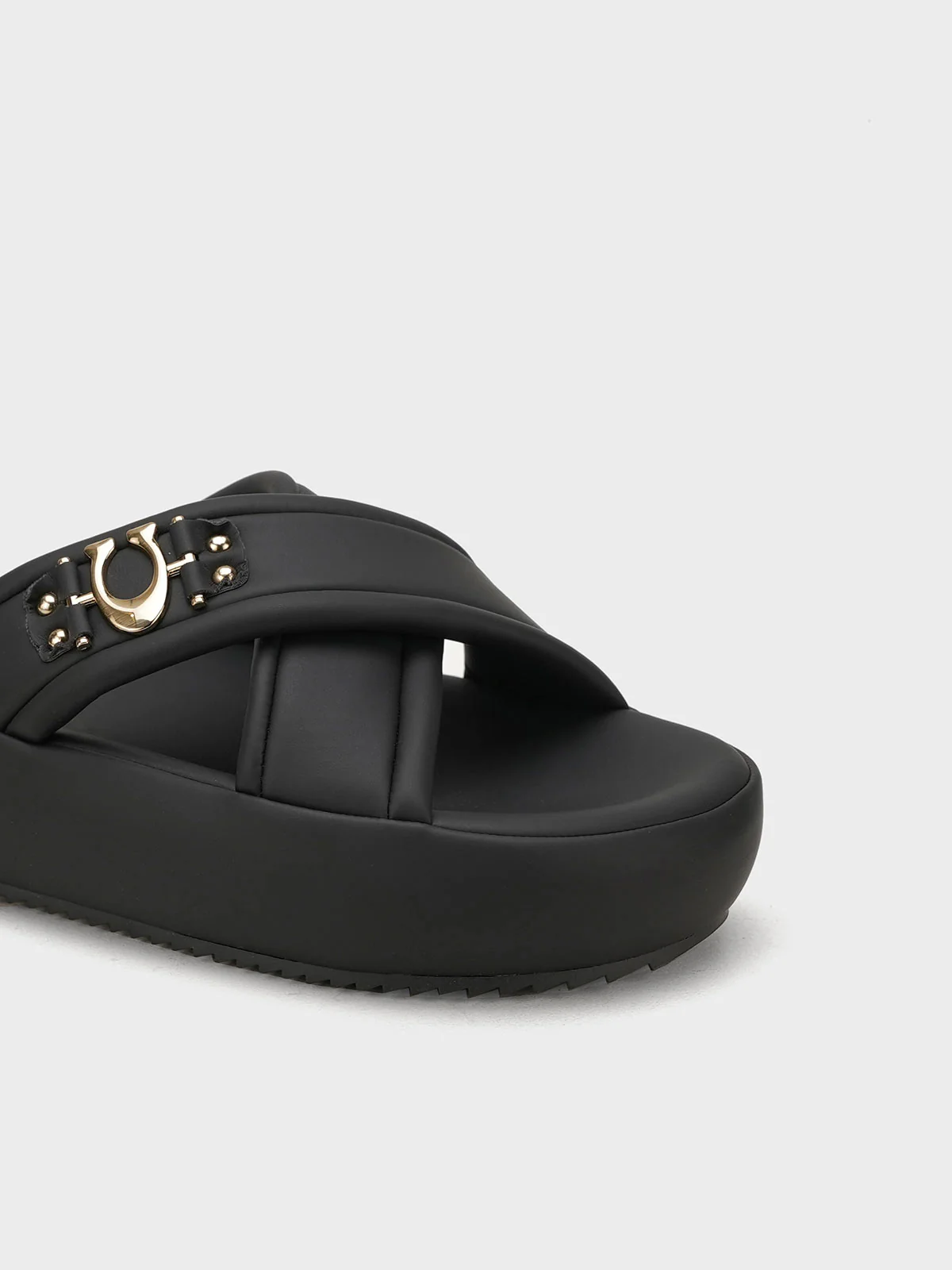 Women "ARRIGO" Stylish Cross Straps Slippers - Image 4
