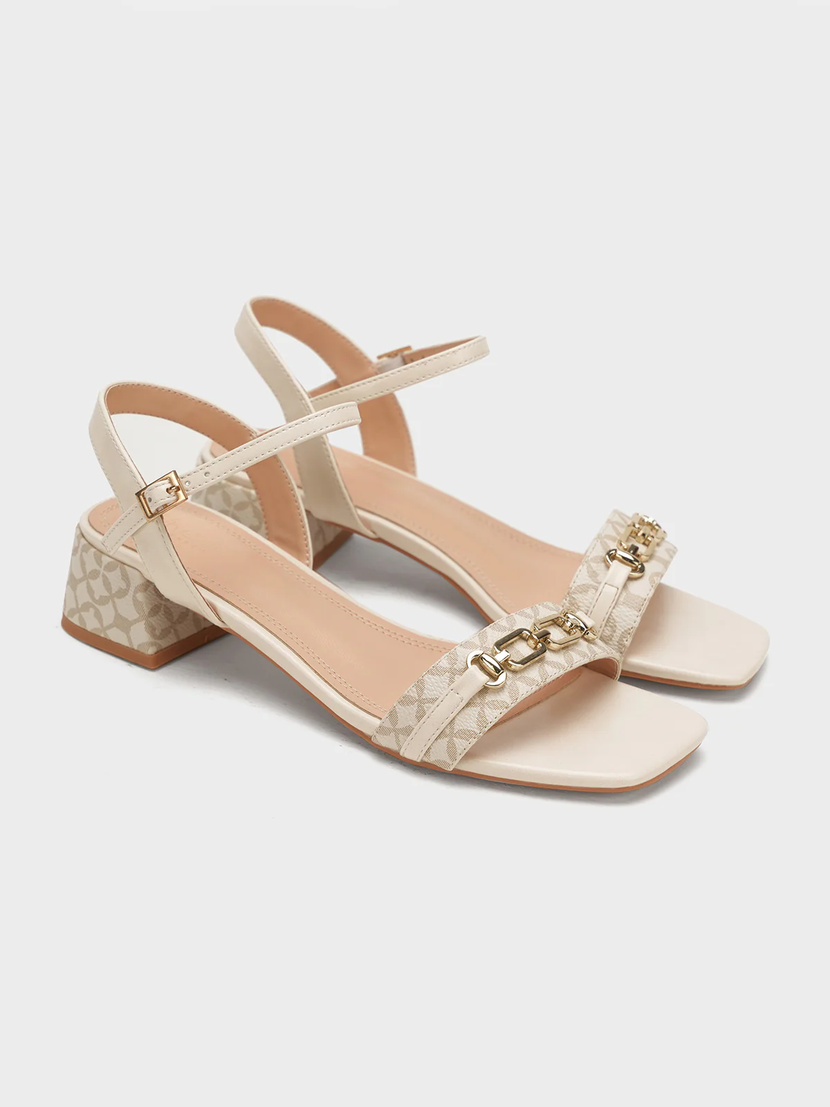Women "ASSIAK" Block Heel Buckle Sandals - Image 4