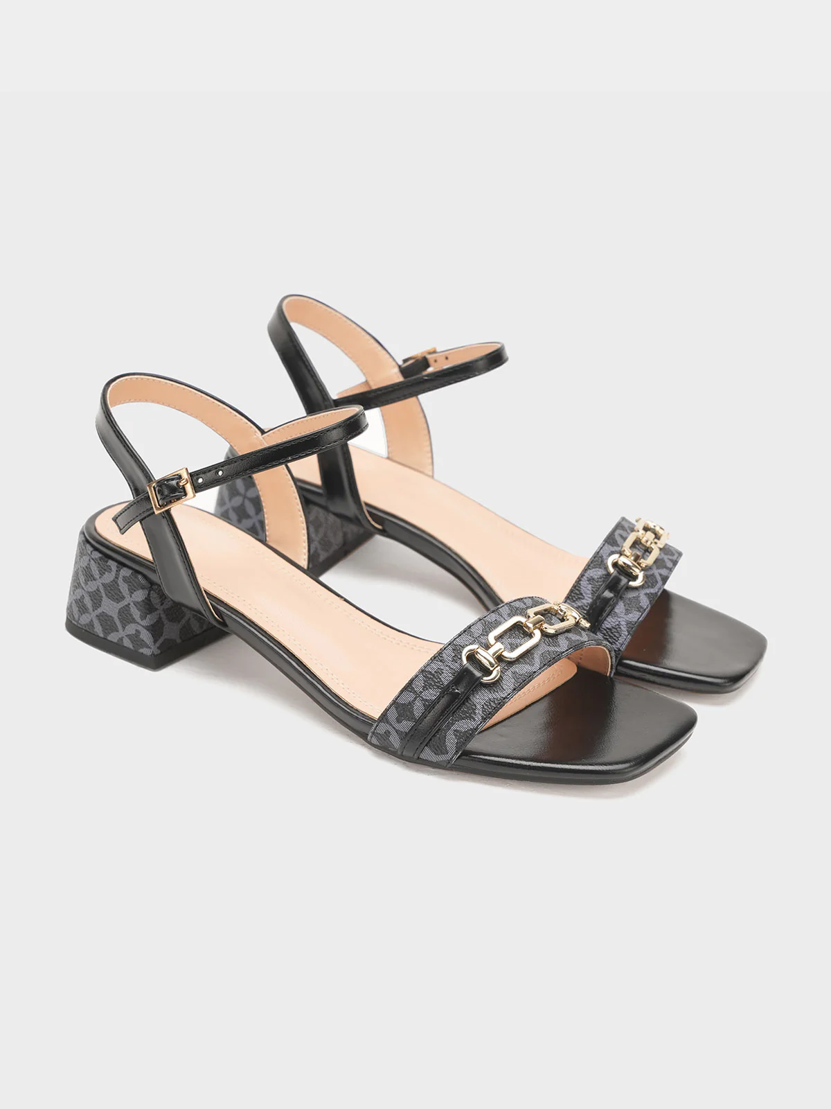 Women "ASSIAK" Block Heel Buckle Sandals - Image 3